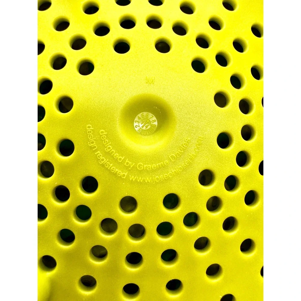 Joseph Joseph Lotus Steamer Basket Green Yellow Silicone Folding Expandable 10.5